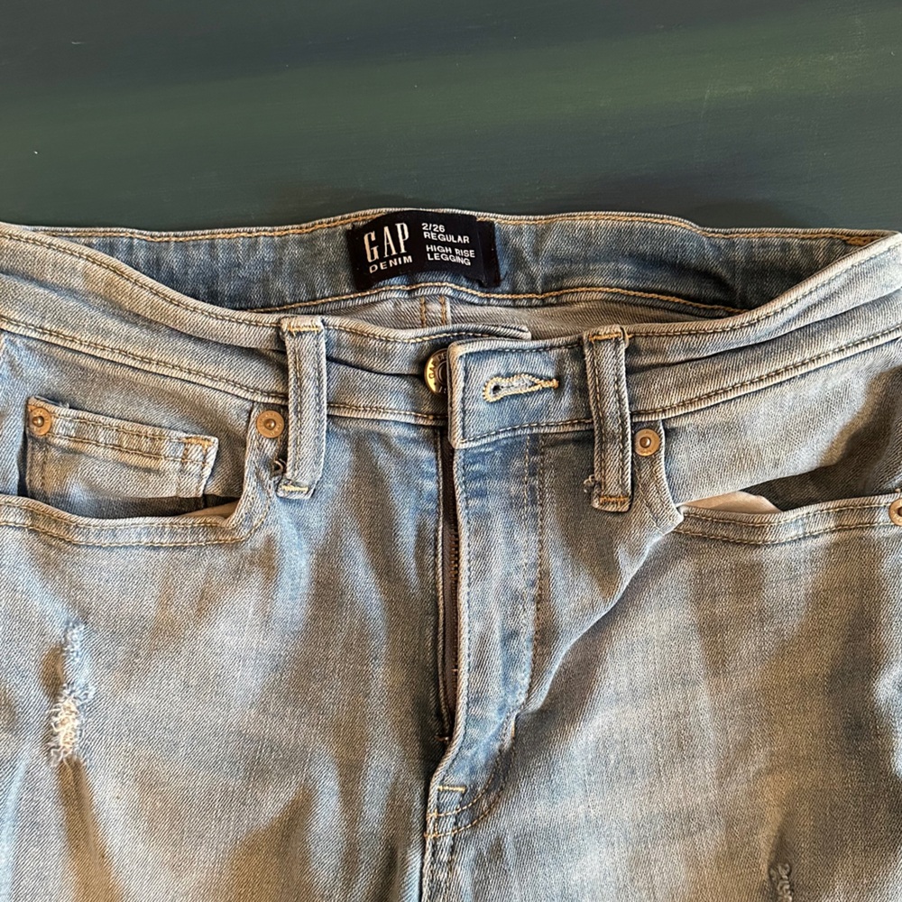 GAP High Rise Denim Legging